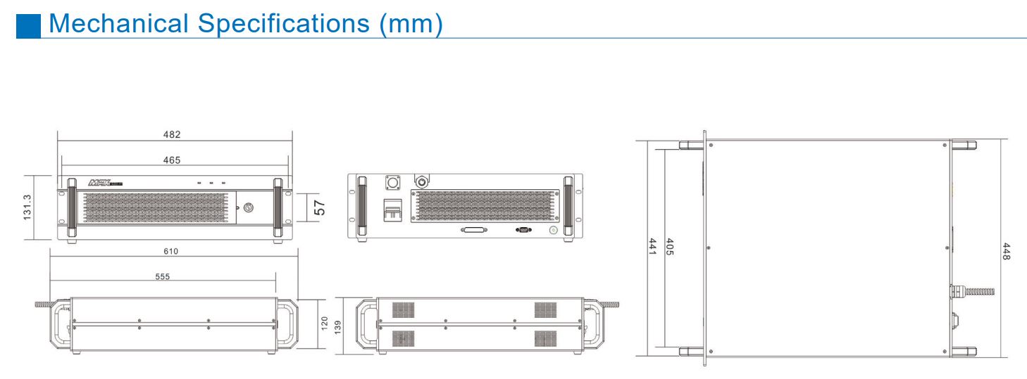 MFSQ-150/1000W QCW Fiber Laser